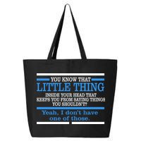 Funny Sarcastic Mind 25L Jumbo Tote