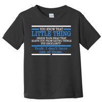 Funny Sarcastic Mind Toddler T-Shirt