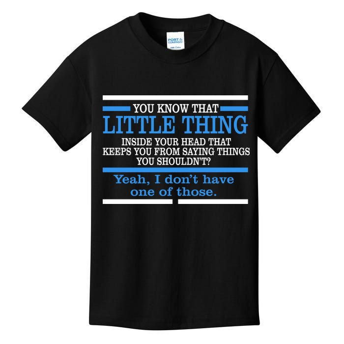 Funny Sarcastic Mind Kids T-Shirt