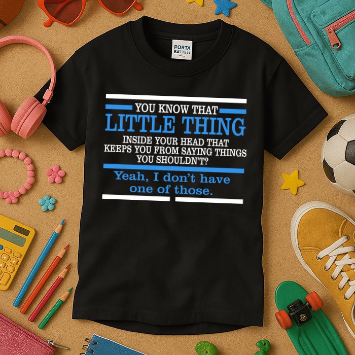 Funny Sarcastic Mind Kids T-Shirt