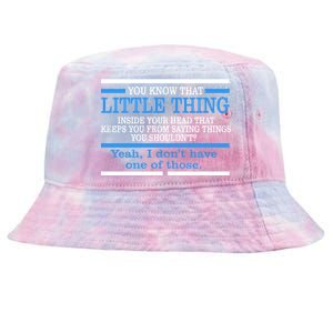 Funny Sarcastic Mind Tie-Dyed Bucket Hat