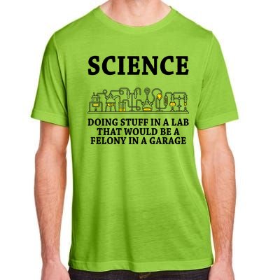 Funny Science Definition Adult ChromaSoft Performance T-Shirt