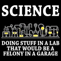 Funny Science Definition Impact Tech Backpack