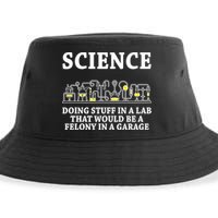 Funny Science Definition Sustainable Bucket Hat