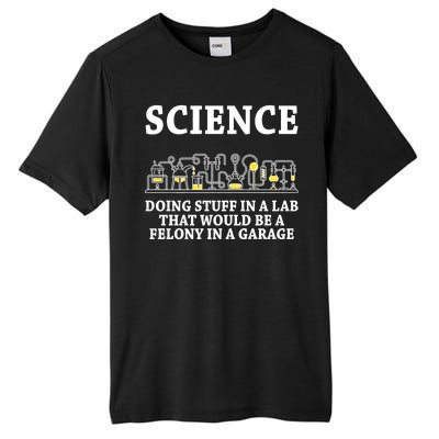 Funny Science Definition Tall Fusion ChromaSoft Performance T-Shirt