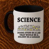 Funny Science Definition Mug