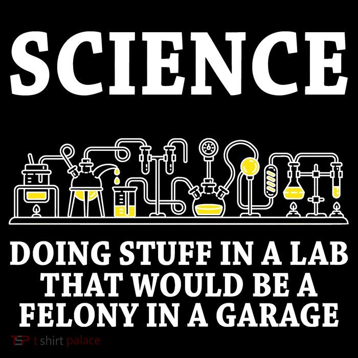 Funny Science Definition Drawstring Bag