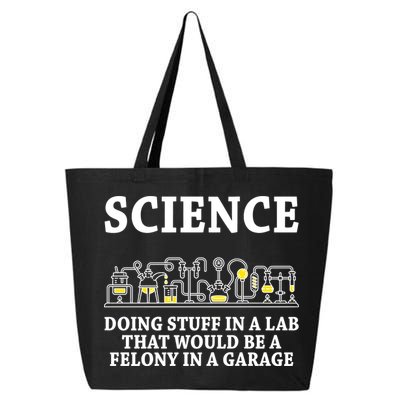 Funny Science Definition 25L Jumbo Tote