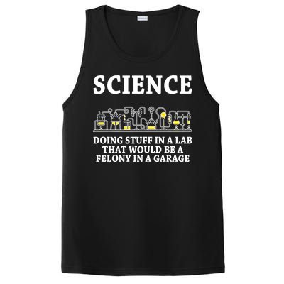 Funny Science Definition PosiCharge Competitor Tank