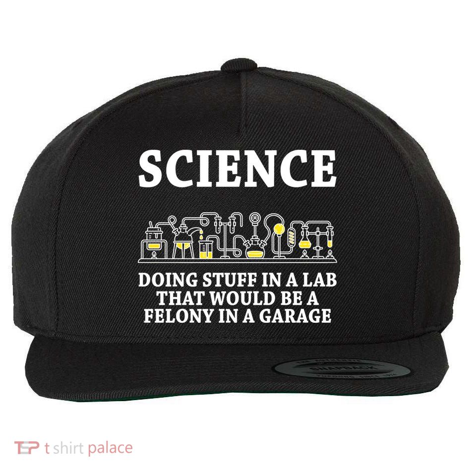 Funny Science Definition Wool Snapback Cap