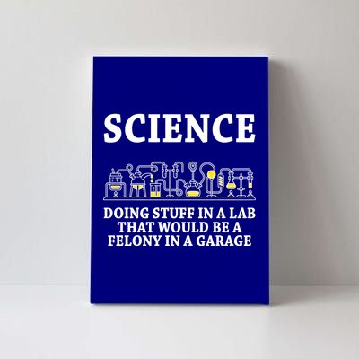 Funny Science Definition Canvas