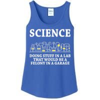 Funny Science Definition Ladies Essential Tank