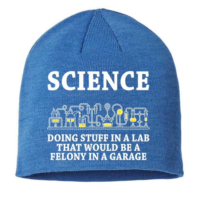 Funny Science Definition Sustainable Beanie