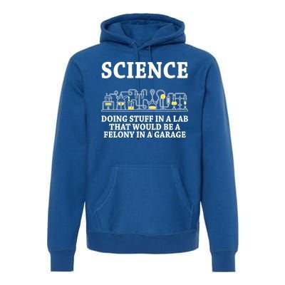 Funny Science Definition Premium Hoodie