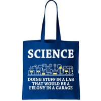 Funny Science Definition Tote Bag