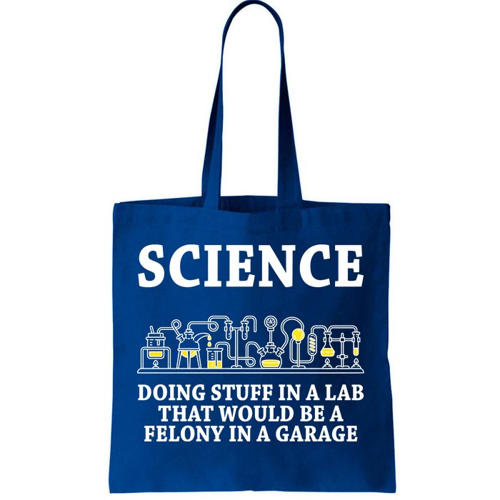 Funny Science Definition Tote Bag