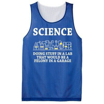 Funny Science Definition Mesh Reversible Basketball Jersey Tank