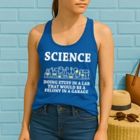 Funny Science Definition Womens Tank Top