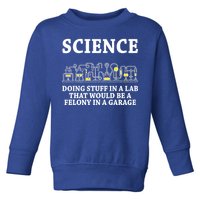 Funny Science Definition Toddler Sweatshirt