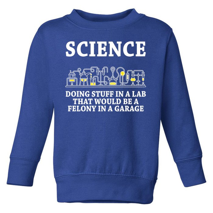 Funny Science Definition Toddler Sweatshirt