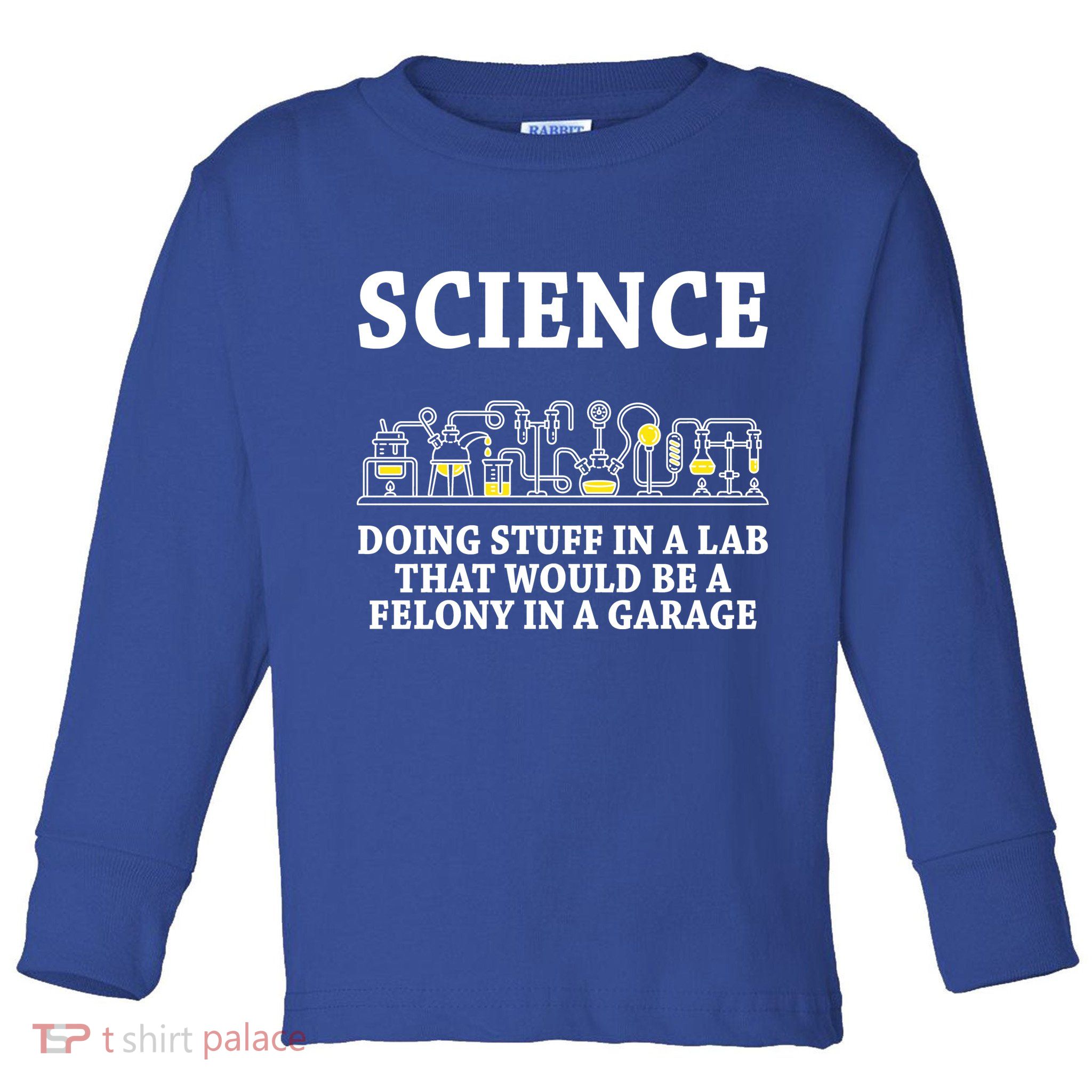 Funny Science Definition Toddler Long Sleeve Shirt