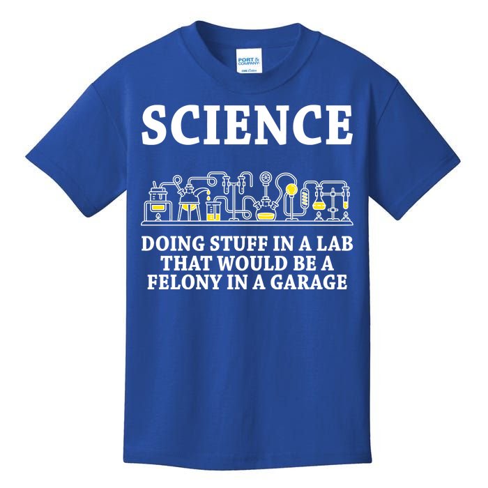 Funny Science Definition Kids T-Shirt