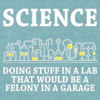 Funny Science Definition Sueded Cloud Jersey T-Shirt