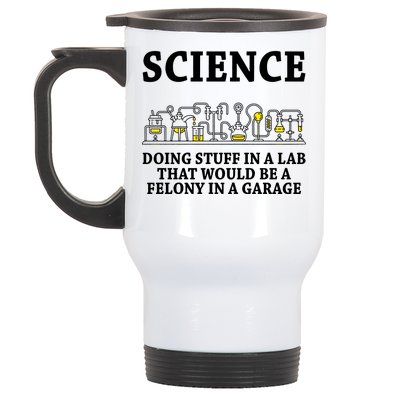 Funny Science Definition Stainless Steel Travel Mug