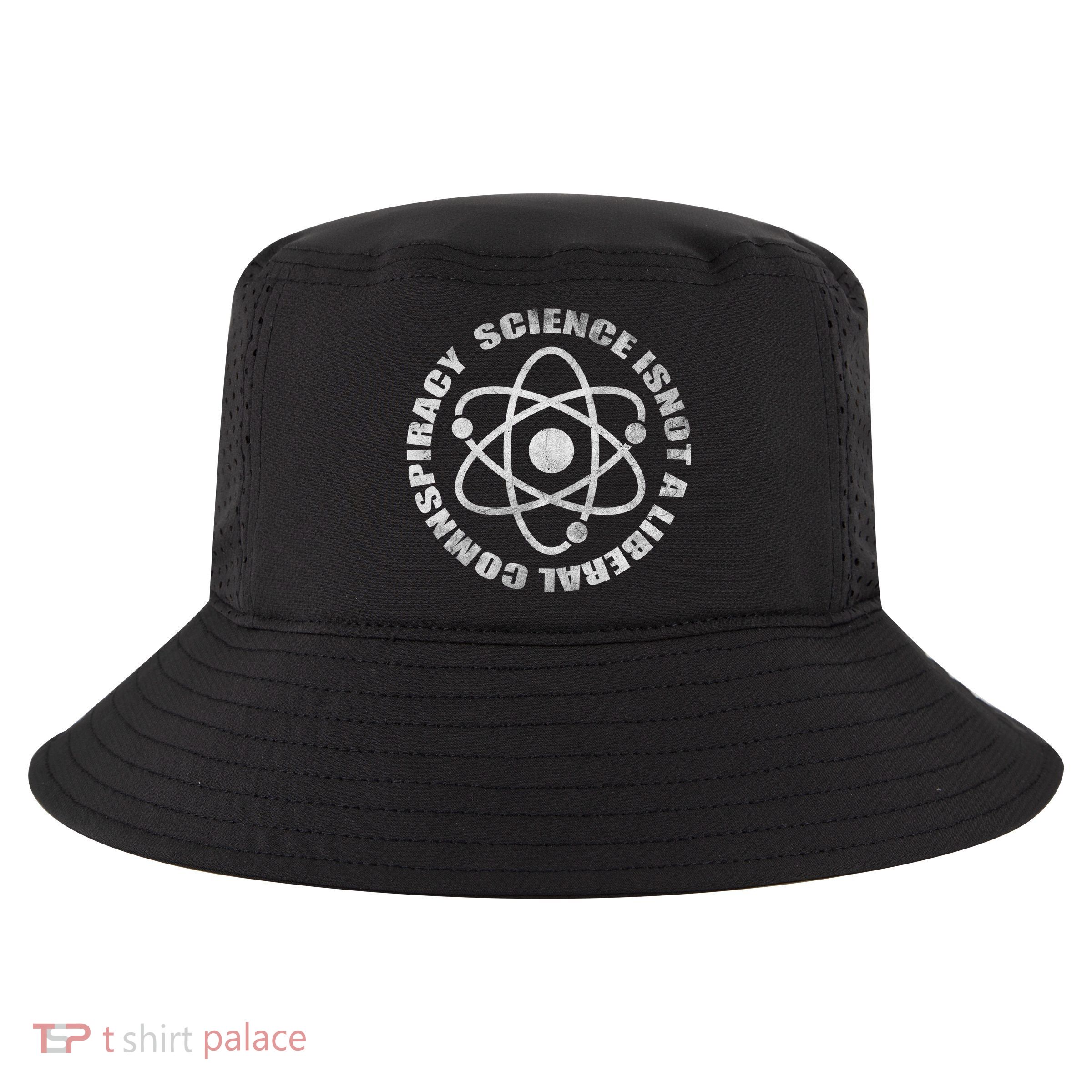 Funny Science Liberal Conspiracy Cool Comfort Performance Bucket Hat