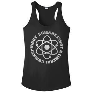 Funny Science Liberal Conspiracy Ladies PosiCharge Competitor Racerback Tank