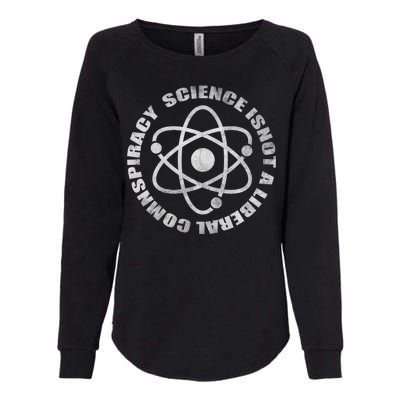 Funny Science Liberal Conspiracy Womens California Wash Sweatshirt