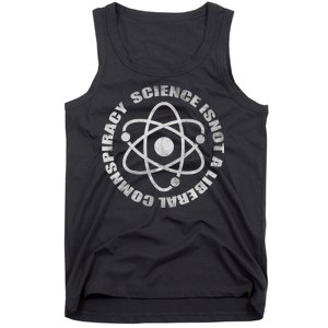 Funny Science Liberal Conspiracy Tank Top