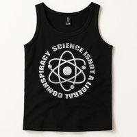 Funny Science Liberal Conspiracy Tank Top