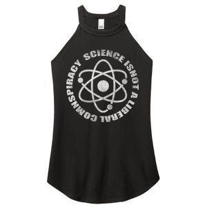 Funny Science Liberal Conspiracy Women's Perfect Tri Rocker Tank