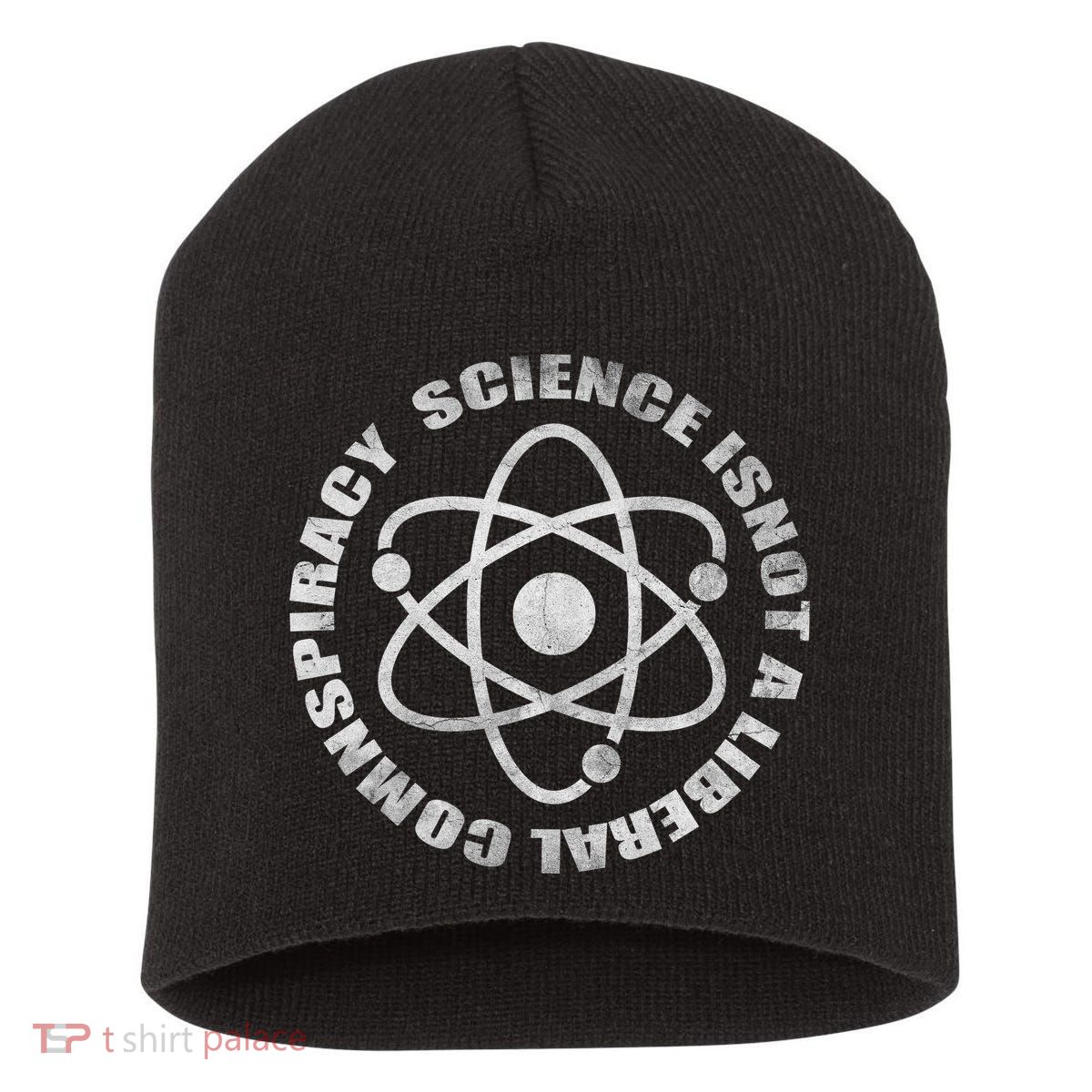 Funny Science Liberal Conspiracy Short Acrylic Beanie