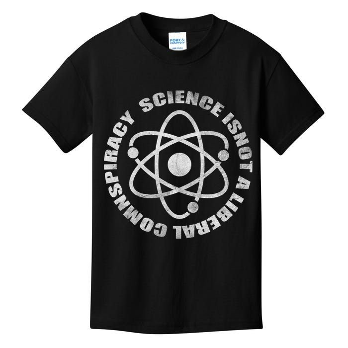 Funny Science Liberal Conspiracy Kids T-Shirt