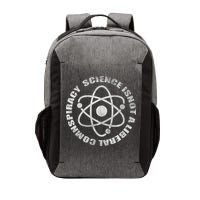 Funny Science Liberal Conspiracy Vector Backpack