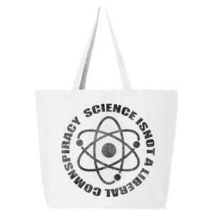 Funny Science Liberal Conspiracy 25L Jumbo Tote