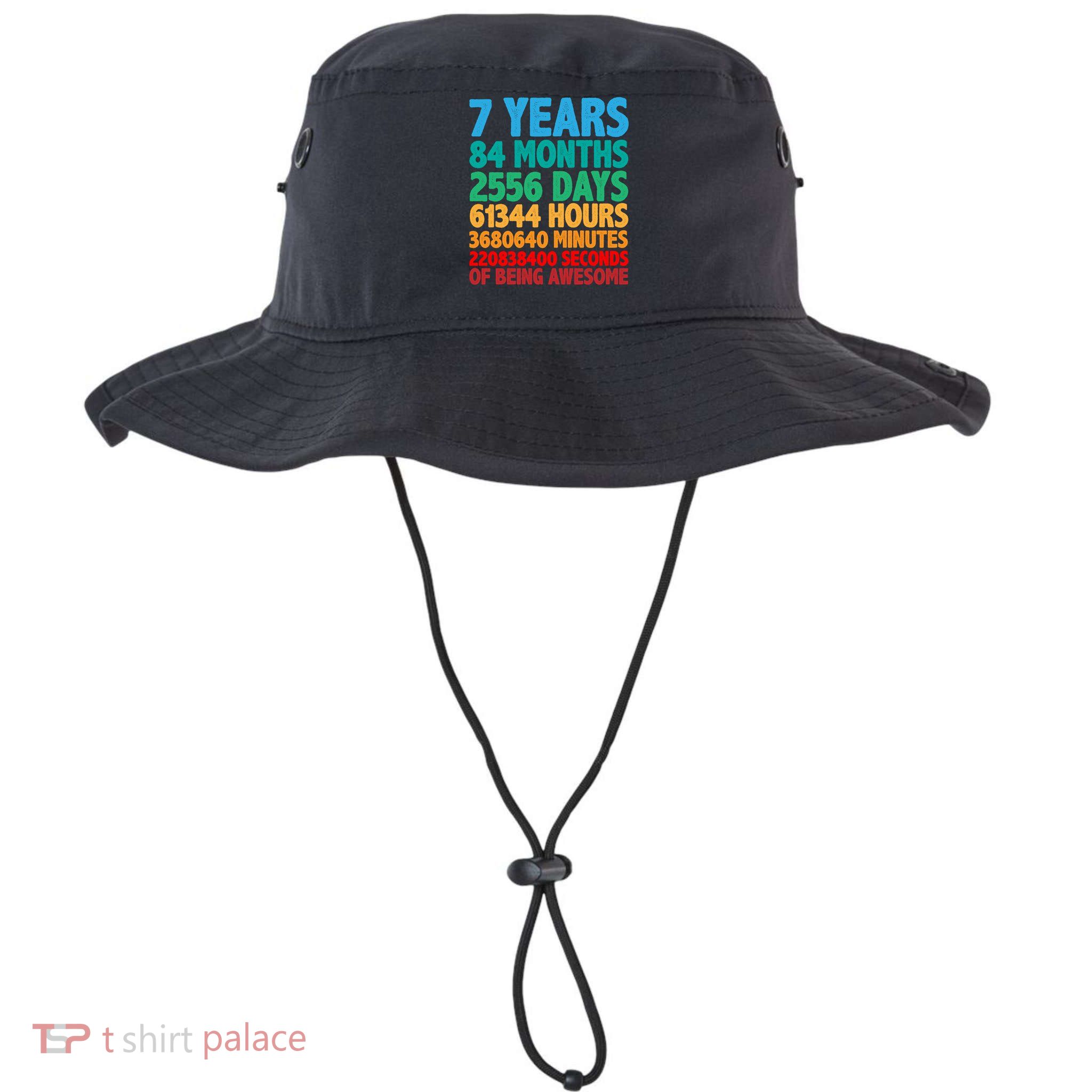 Funny Seven Years Old 7th Birthday Bucket Hat