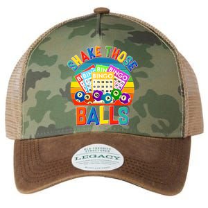 Funny Shake Those Balls Bingo Legacy Tie Dye Trucker Hat