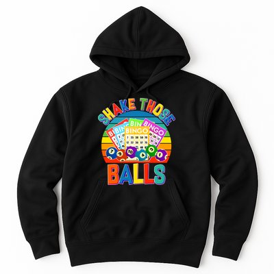 Funny Shake Those Balls Bingo Hoodie