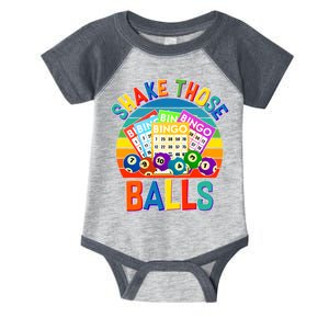 Funny Shake Those Balls Bingo Infant Baby Jersey Bodysuit