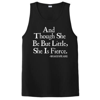 Funny Shakespeare Fierce Quote PosiCharge Competitor Tank