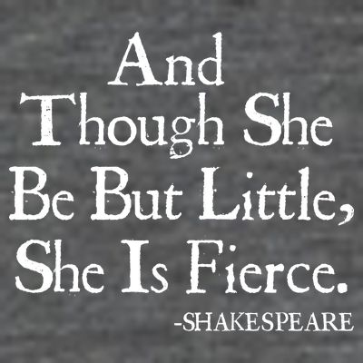 Funny Shakespeare Fierce Quote T-Shirt