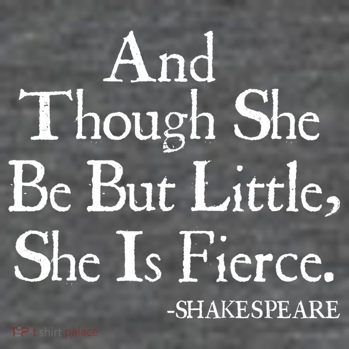 Funny Shakespeare Fierce Quote Premium T-Shirt