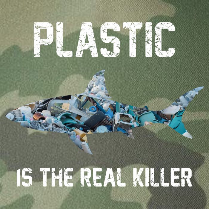 Funny Shark Plastic Is The Real Killer Legacy Tie Dye Trucker Hat