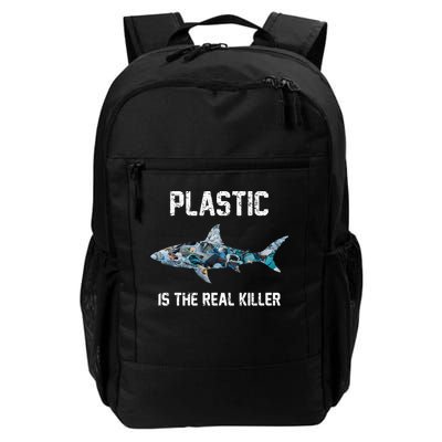 Funny Shark Plastic Is The Real Killer Backpack