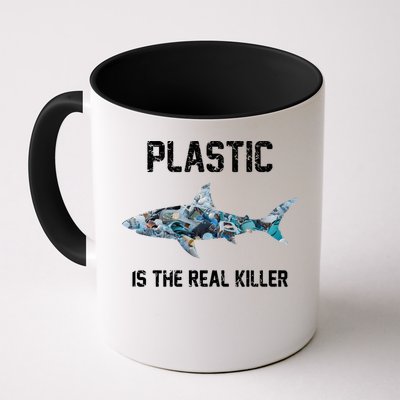 Funny Shark Plastic Is The Real Killer Mug