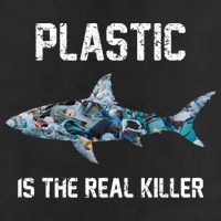 Funny Shark Plastic Is The Real Killer Tumbler