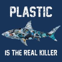 Funny Shark Plastic Is The Real Killer Apron